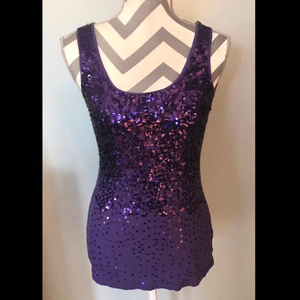 Scarlet Bloo Sparkle Tank